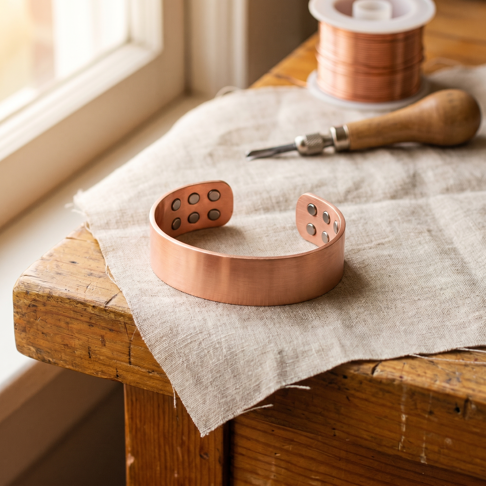 Vera's Anvil Copper Bracelet – Vera's Copper