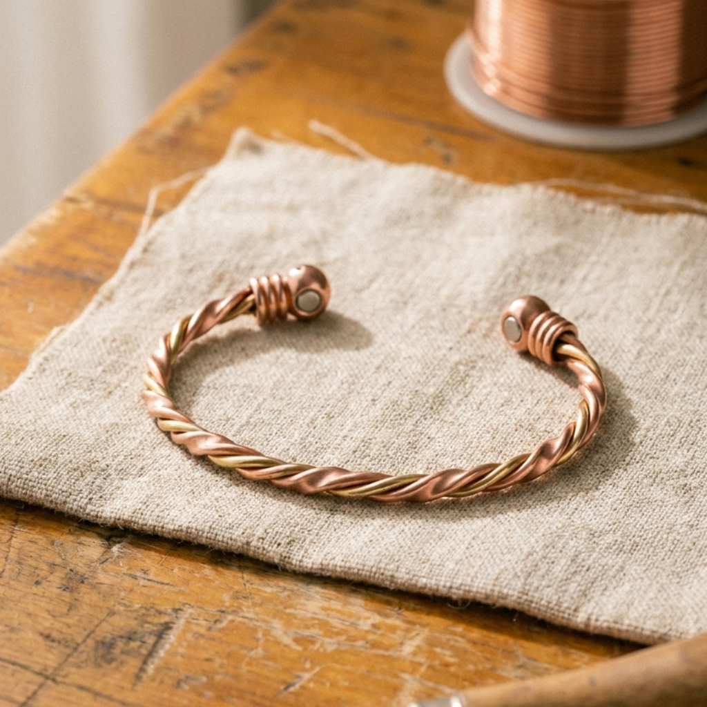 Vera's River Copper Bracelet