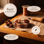 Vera's Burr Copper Ring