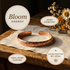 Vera's Bloom Copper Bracelet