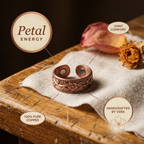 Vera's Petal Copper Ring