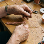 Vera's Reed Copper Anklet