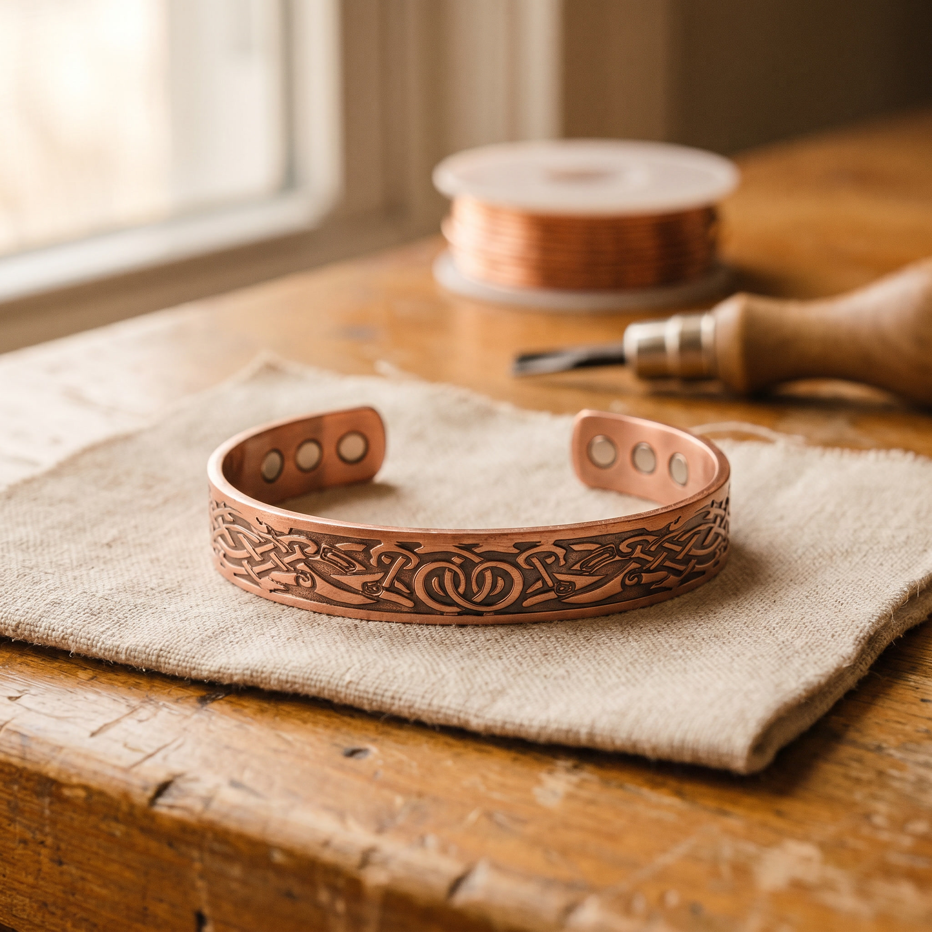 Vera's Moss Copper Bracelet – Vera's Copper