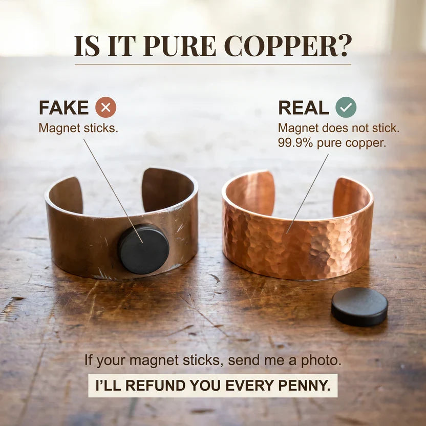 Vera's Wisp Copper Bracelet