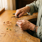 Vera's Opal Copper Bracelet