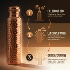 Vera's Pure Copper Water Bottle