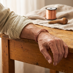 Vera's Elm Copper Cuff Bracelet
