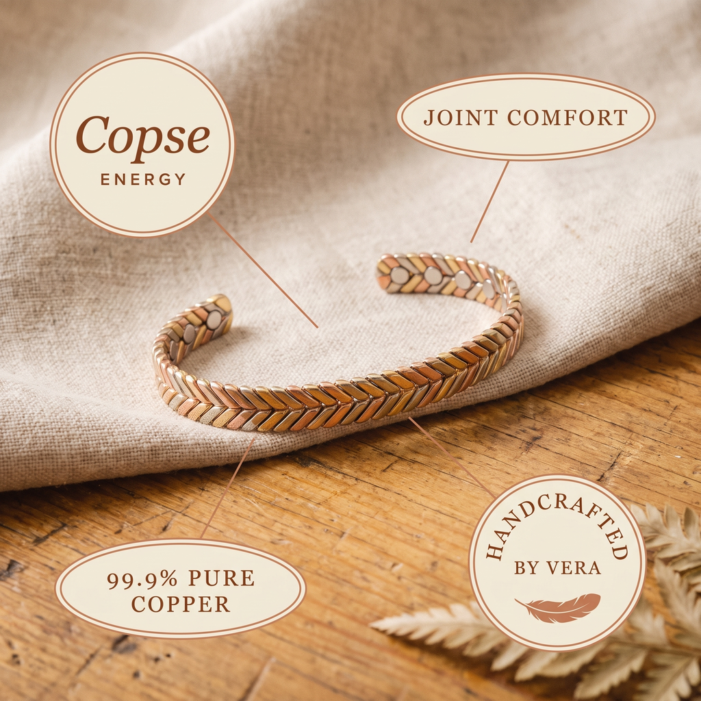 Vera's Copse Copper Bracelet