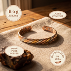 Vera's Bog Copper Bracelet