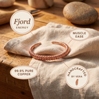 Vera's Fjord Copper Cuff
