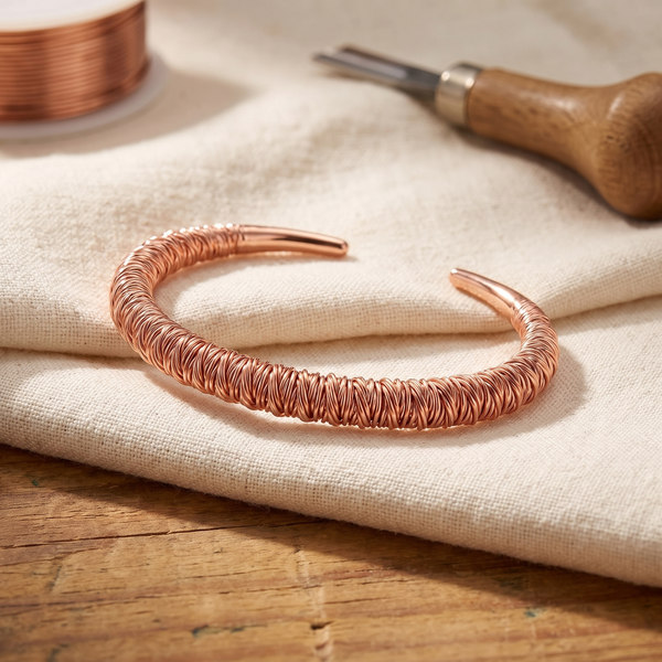 Vera's Fjord Copper Cuff