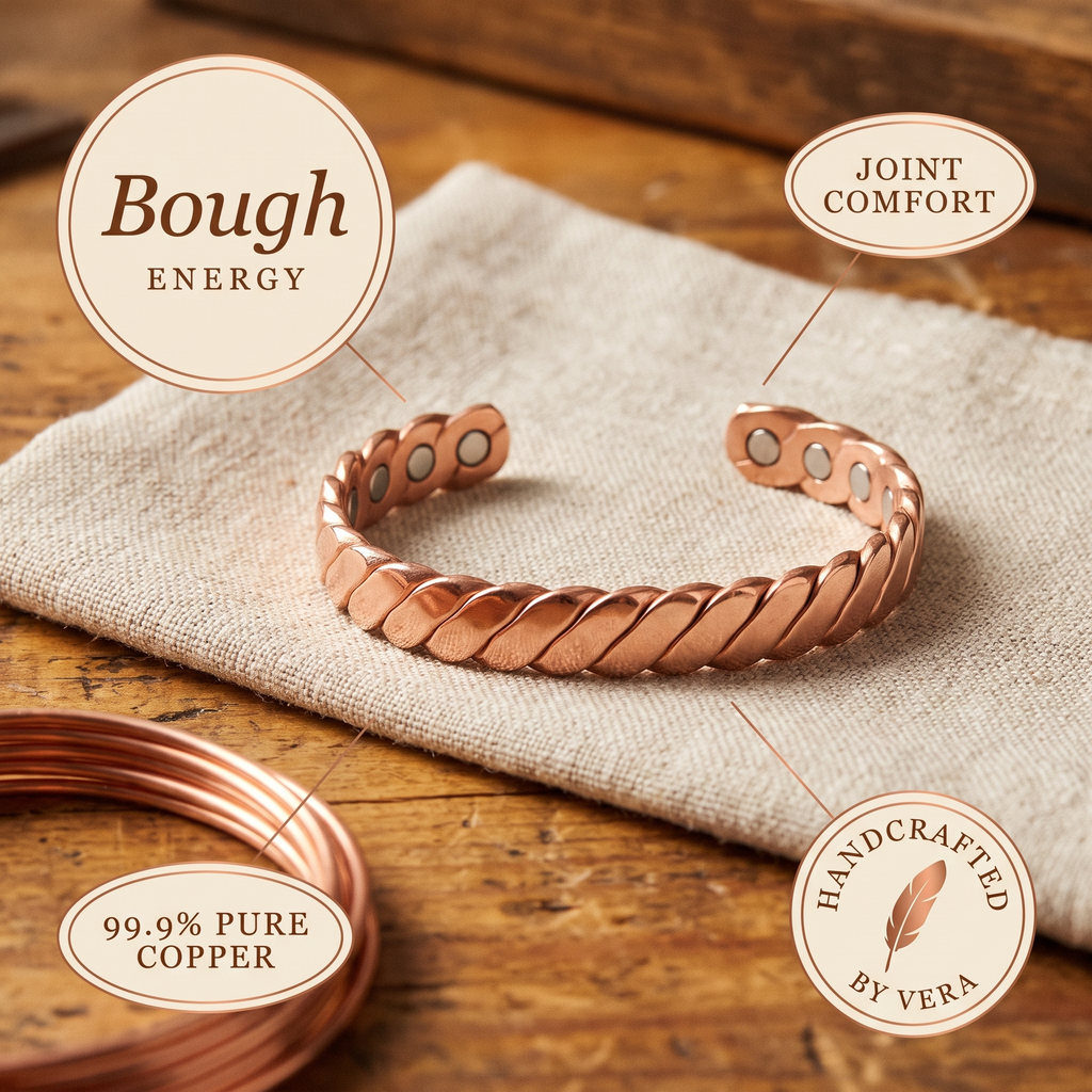 Vera's Bough Copper Bracelet