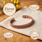 Vera's Furze Copper Bracelet