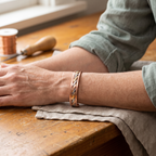 Vera's Bud Copper Bracelet
