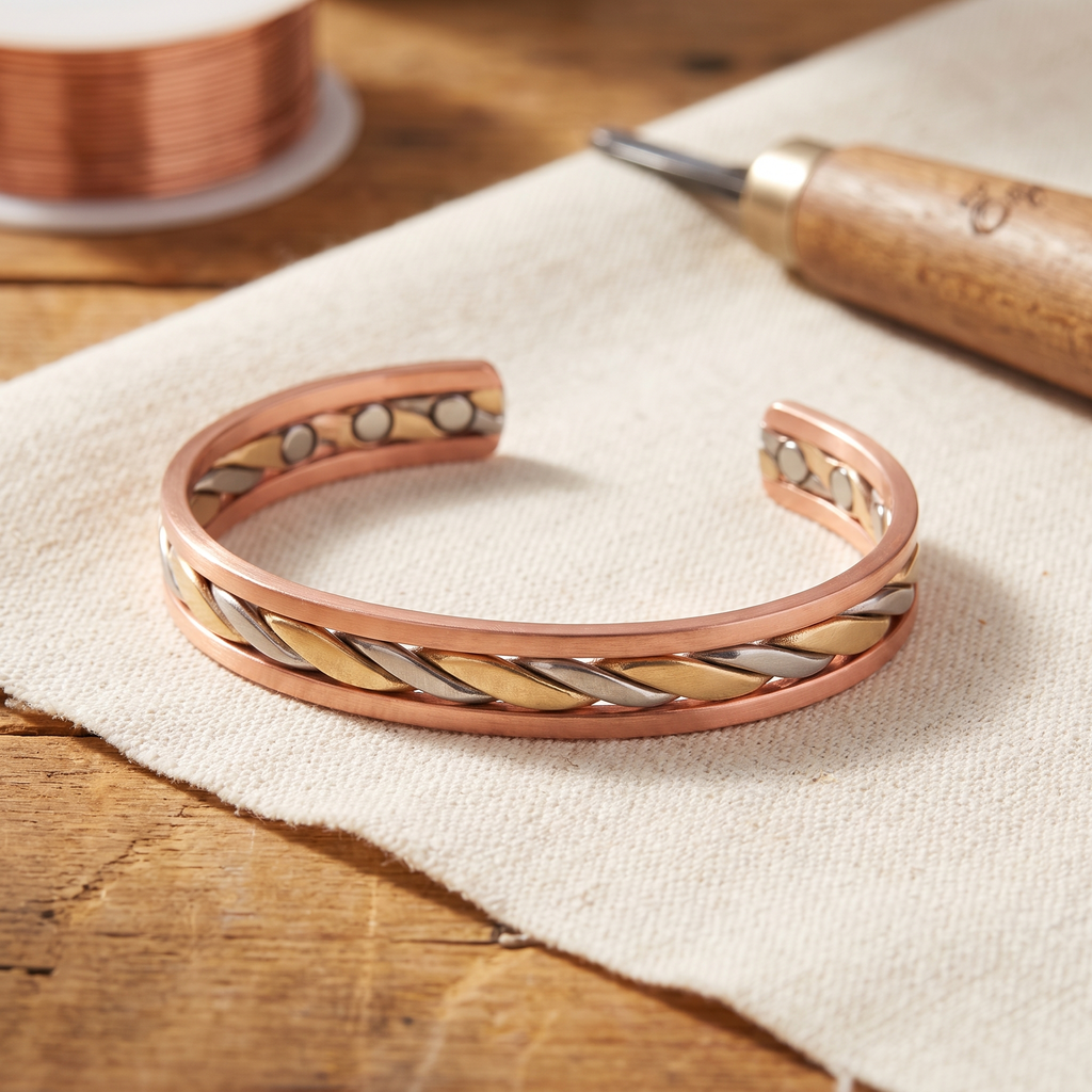 Vera's Bud Copper Bracelet