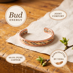 Vera's Bud Copper Bracelet