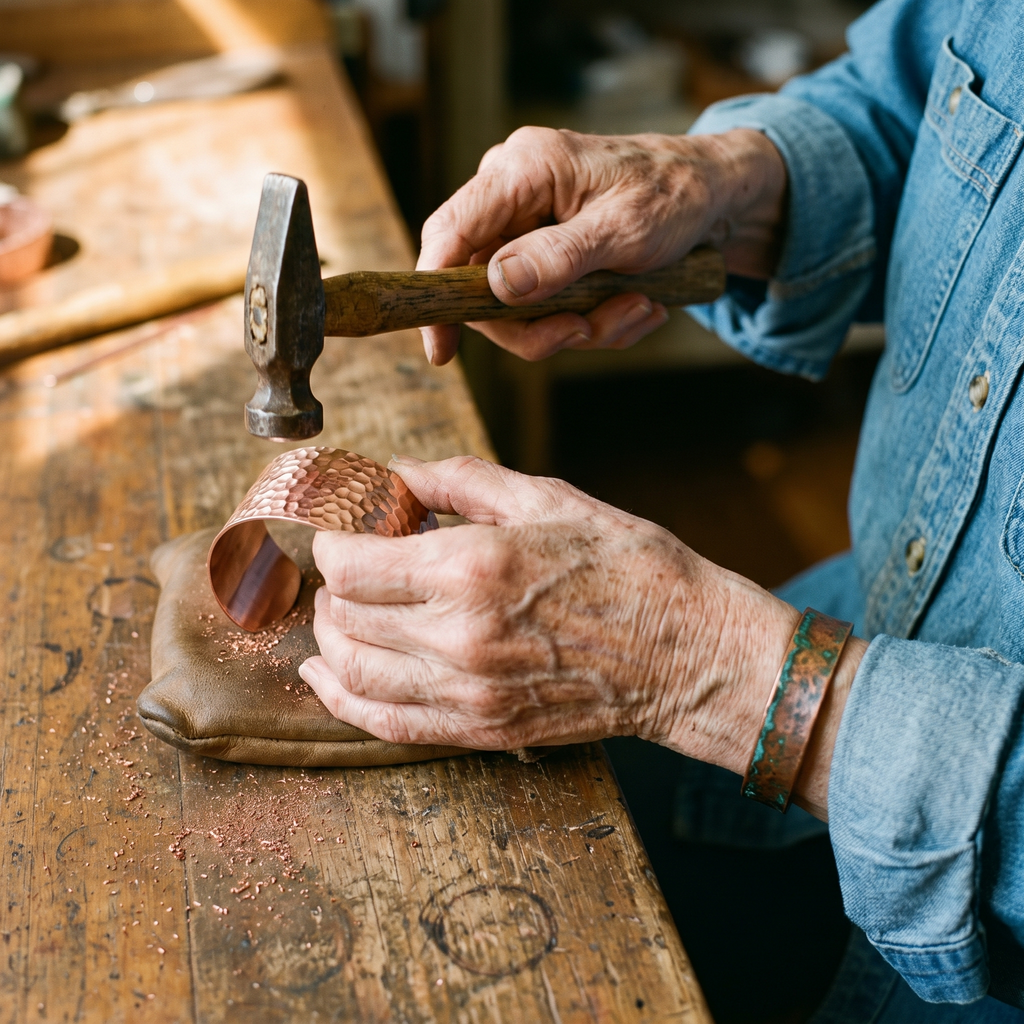 Vera's Forge Copper Bracelet