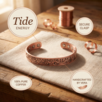 Vera's Tide Copper Bracelet