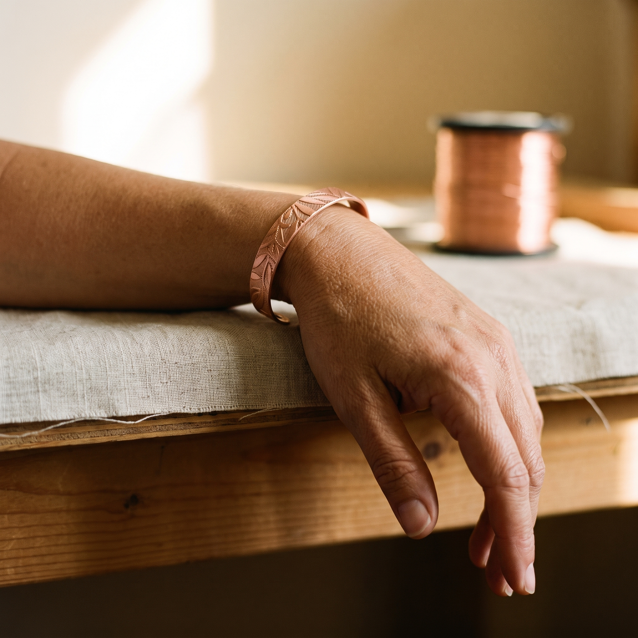 Vera's Grove Copper Bracelet