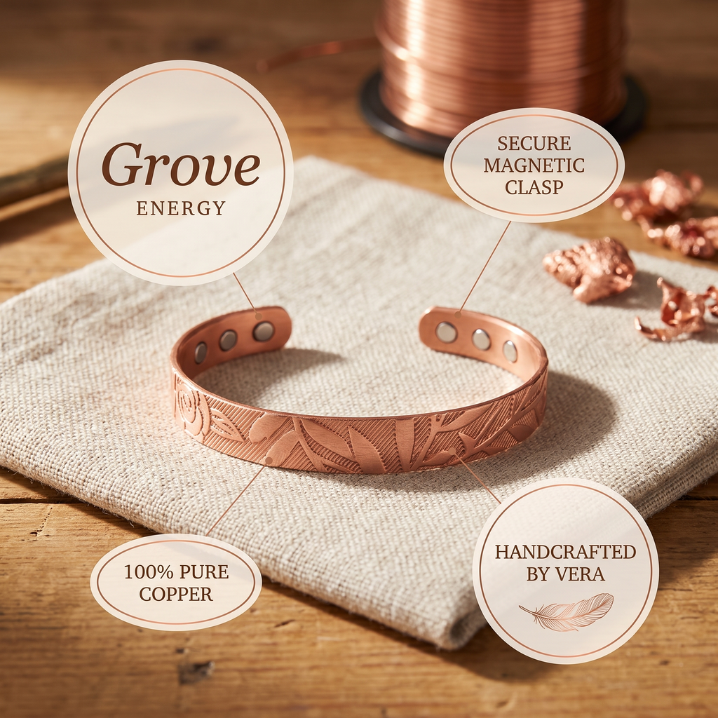 Vera's Grove Copper Bracelet