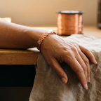 Vera's Reed Copper Bracelet
