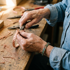 Vera's Reed Copper Bracelet