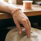 Vera's Loom Copper Bracelet