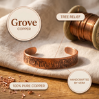 Vera's Grove Copper Bracelet