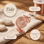Vera's Tide Copper Bracelet